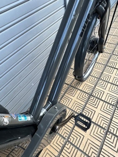 ブリヂストンビッケモブ　子供乗せシート付き　電動自転車　格安　
