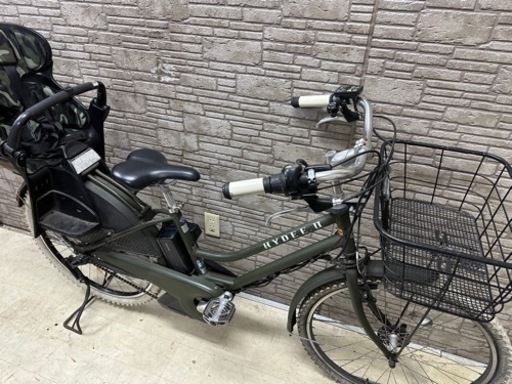 サマーSALE 東京23区配達無料　新基準 ブリヂストン ＨＹＤＥＥ-Ⅱ(ハイディ ツー) 8.7Ah リチウム 電動自転車 中古　BS 1030