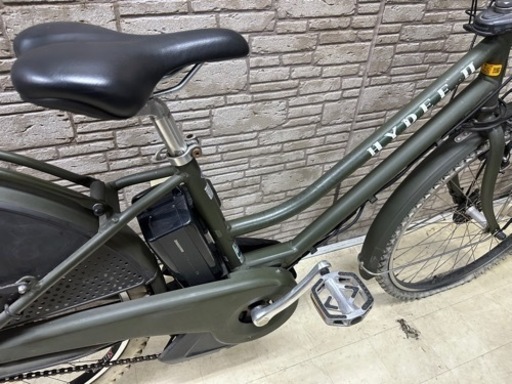 サマーSALE 東京23区配達無料　新基準 ブリヂストン ＨＹＤＥＥ-Ⅱ(ハイディ ツー) 8.7Ah リチウム 電動自転車 中古　BS 1030