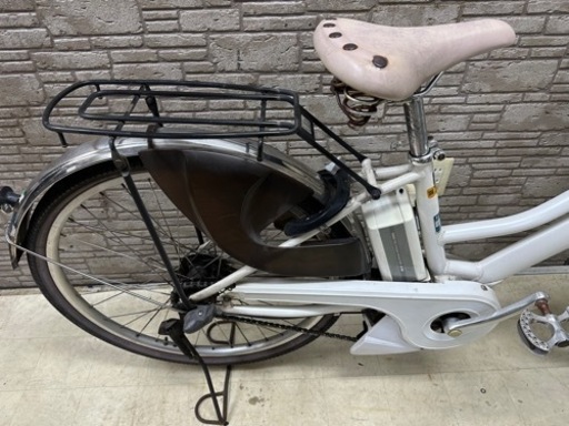 サマーSALE 東京23区配達無料　新基準　ヤマハ　パスmina 8.7Ah リチウム 電動自転車 中古 1031