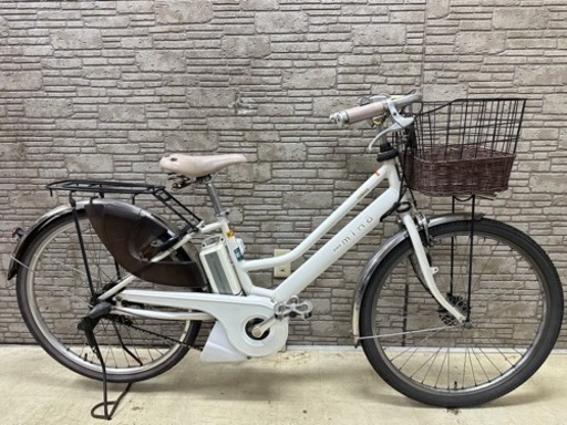 サマーSALE 東京23区配達無料　新基準　ヤマハ　パスmina 8.7Ah リチウム 電動自転車 中古 1031