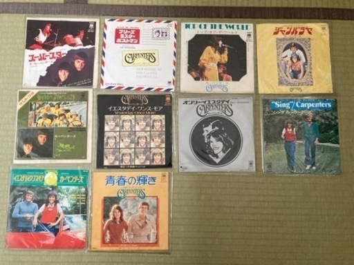 更に値下げしました　レコード　カーペンターズA  10枚