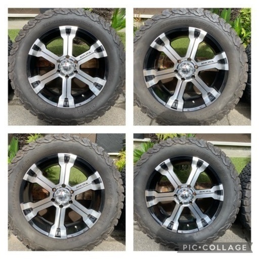 MKW MK-36 20インチ BFグッドリッチオールテレン　4本セット