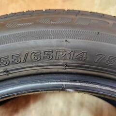 中古タイヤ BRIDGESTONE Ecopia ep150 155/65R14 75S  軽自動車  a43の画像