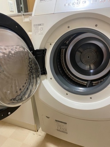 ドラム式洗濯機　9キロ　SHARP 2014年製　ES-V540