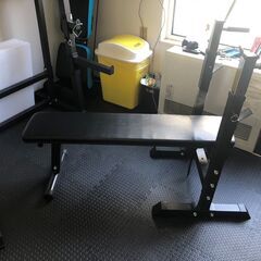 折り畳み式　ベンチプレスラック