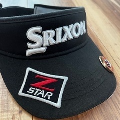 SRIXON スリクソン　ゴルフ　バイザー　美品の画像
