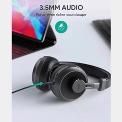 u85☆早い物勝ち☆ ワイヤレスヘッドホン黒の画像