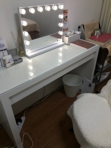 IKEA マルム　ドレッサー, ホワイト, 120x41 cm