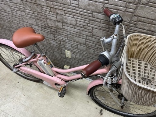 サマーSALE  東京23区配達無料　新基準　ブリヂストン　Deliche（デリーシェ） 6.6Ah リチウム 電動自転車 中古 1802