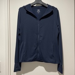 着用回数少 ユニクロ レディース ドライ クールタッチ UVパー...