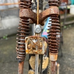 レトロ自転車　昭和自転車　実用車　運搬車の画像