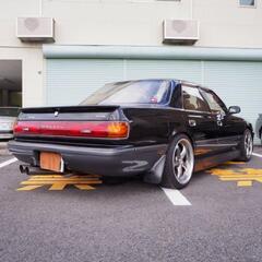 JZX81 2.5GT ツインターボ 1JZ-GTE 上物 1Jターボ 24S 黒銀ツートン 茶内装 ヤマハ YAMAHA トヨタ クレスタ TWIN TURBO CRESTA ツアラー の画像