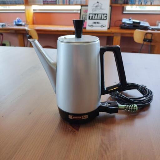 ナショナル 電気ポット NC-522 1.2リットル 昭和レトロ 湯沸かしポット 当時物 電気ケトル National