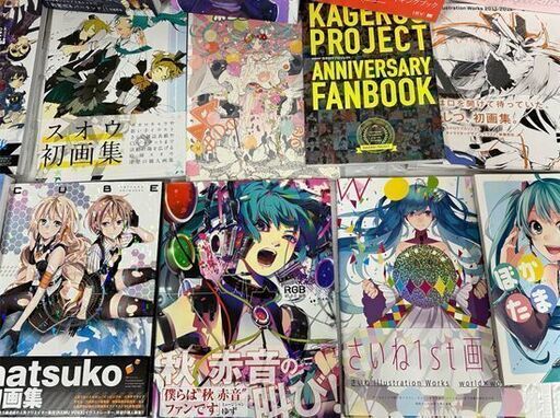 りゅーせーアートブック 森倉円 ぼかたま しづイラストレーション ボカロ 画集 作品集 イラスト集 他 14冊セット  札幌市白石区 