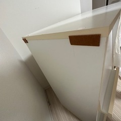 お取引終了【急募】8/27(日) 14時まで　お引取り必須　フラップ扉付きカラーボックスの画像