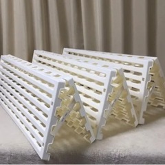 プラスチック　すのこベッド　2個