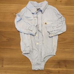 GAPシャツ風ボディスーツ80サイズ