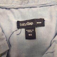 GAPシャツ風ボディスーツ80サイズの画像