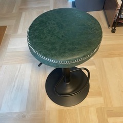 カウンターチェア　グリーン