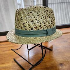 ストローハット　エイチアンドエム　H&M　オンライン限定品　未使用品