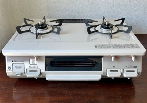 お引取り限定 未使用品 19年製 リンナイ LPガス用コンロ ガステーブル RT64JH7S2-CL