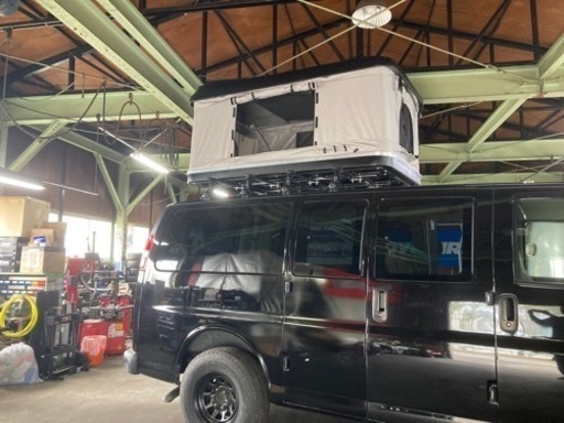 ルーフトップテント　キャンプ　車中泊　値下げ可