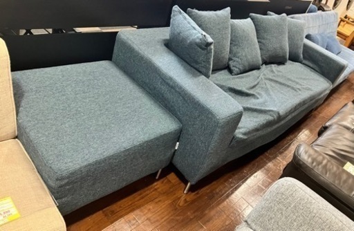 1/21値下げいたしました！⭐️人気⭐️ND Style エヌディスタイル 3Pソファ オットマン付き No.4207