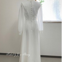 ウェディングドレス　11号の画像
