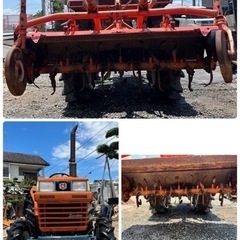 クボタ！トラクター！4WD！L1-24！サンシャイン！モンロー！輸出！貿易！