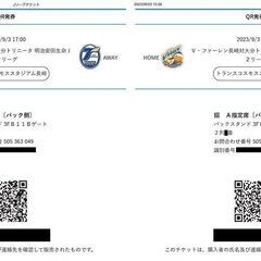 最終値下げ■Ｊ２チケットペア2列目指定席■Ｖ・ファーレン長崎対大分トリニータ 9/3(日)トランスコスモススタジアム長崎の画像