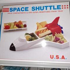 未使用　飛行機キッズプレート