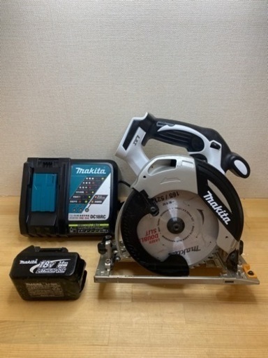 中古　マキタ　HS630D 18V マルノコ　白　セット