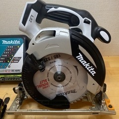 中古　マキタ　HS630D 18V マルノコ　白　セット