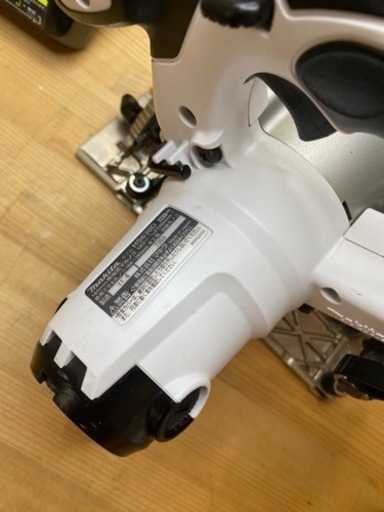 中古　マキタ　HS630D 18V マルノコ　白　セット