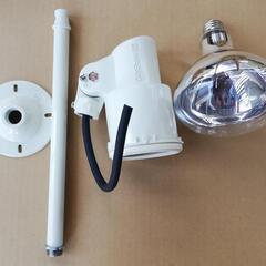 値下げ　岩崎電気のスポットライトセットの画像