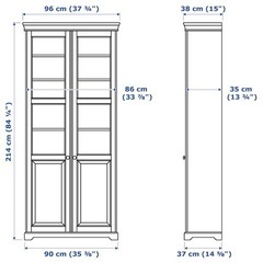 IKEA liatorp bookcase 本棚　ホワイト(白)の画像