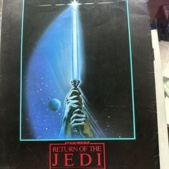 スターウォーズ劇場公開時パンフレット。