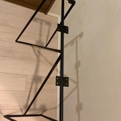 一枚板にお勧め！ダイニングテーブル用アイアン脚(2脚)の画像