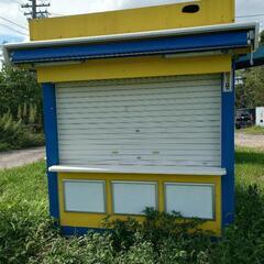 中古　店舗型ユニットハウス　プレハブ　コンテナ