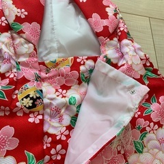 【値下】ひな祭りや七五三で着る被布の画像