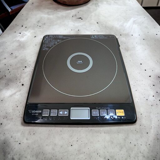 23C094_ジ3 象印 ZOJIRUSHI EZ-HA26 電磁調理器 2013年製 IHクッキングヒーター 動作確認済み