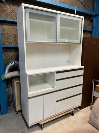 ☆激安!!☆ 大型!! キッチンボード 食器棚 レンジボード