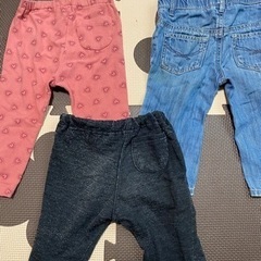 80サイズ　ズボンの画像