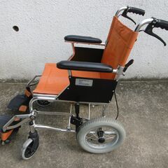 介助式車いす　美和商事　MIWA Happy tobeミニポン HTB-12　訳あり　中古品の画像