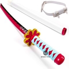 (新品)子供用 鬼滅の刃 甘露寺蜜璃 刀 恋柱 ABS 長さ76...