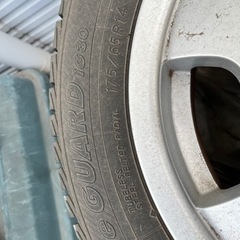 車のタイヤとホイール　14インチ4本、13インチ4本