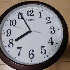 セイコー壁掛け電波時計