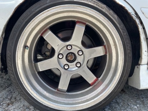 18インチ　10.5j TE-37風　jzx 