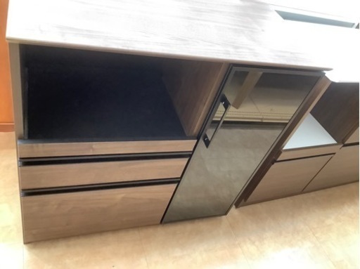 【トレファク摂津店】ダークブラウンの一枚扉付きキッチンカウンター入荷しました‼︎